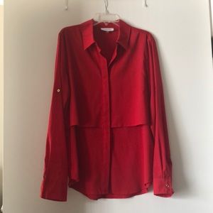 Calvin Klein dressy blouse